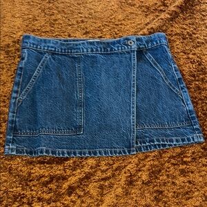 Abercrombie & Fitch Classic Blue Mini Skirt